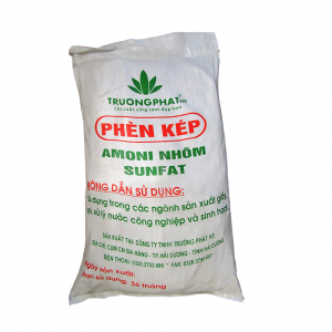 Phèn kép Amoni nhôm sunfat NH4Al(SO4)2, Việt Nam, 25kg/bao